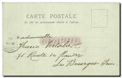 Około Vichy — L'Ardoisière — Le Gour Saillant — LL. — Rewers