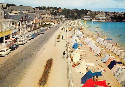 Praia e rua fronteiriça ao mar — Sainte-Adresse — editor desconhecido, número de série não visível
