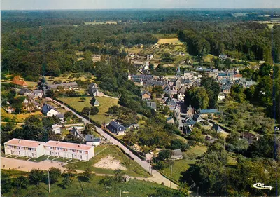 Vista aérea de Sainte-Christie — editor Cing, número de série não visível
