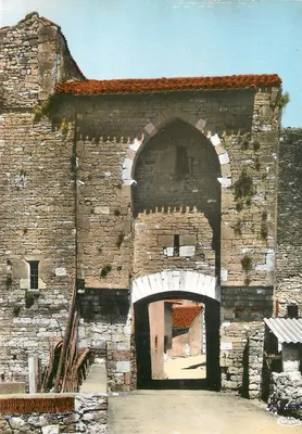 Porta da cidade medieval — vista geral — Editor C. Vidal, n° 347
