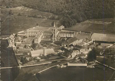 Abadia de Marmoutier — vista aérea — editor não identificado