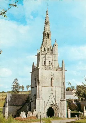 Igreja de São Pedro de Sainte-Christie — Bretanha — editor não visível