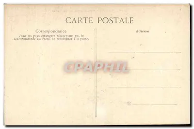 PARIS — Panorama da Seine — editor não identificado, n° de série 4338 — Verso
