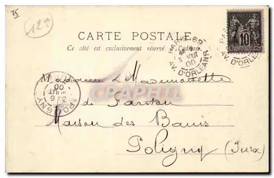 Place de la Bastille — Paryż — B.F. Paris n° 97 — Rewers