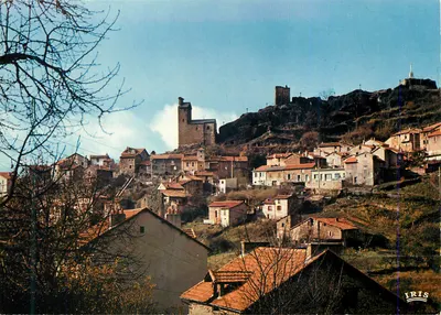 Vila aplainada — vista panorâmica — editor IRIS