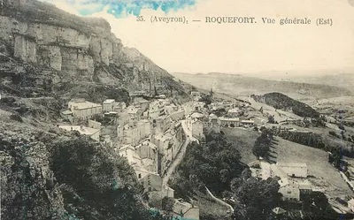 Roquefort — Vista geral (Leste) — (Aveyron)
