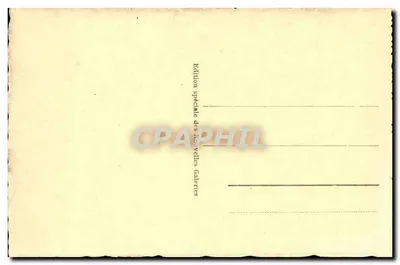 Vichy — Fonte Chomiel — Edição especial das Novas Galerias — Verso