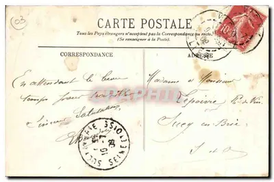 Vichy — Avenida central do Parque — LL. n°66 — Verso