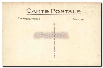 Vichy - Widok panoramiczny szpitala cywilnego - LL — Rewers