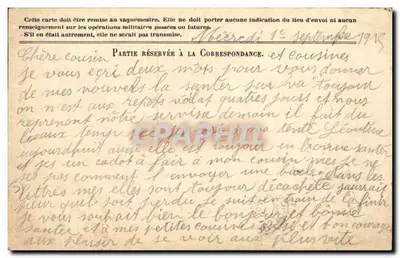 Corrispondenza delle Armate della Repubblica — Carta in franchigia — Editore Stein, n° 28 — Verso