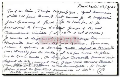 Widok na Park-Palace — Grasse — wydawca C.P. (C.P. Paris) — Rewers