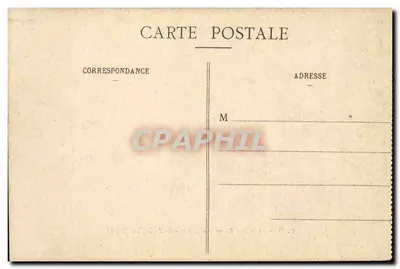 Ruiny zamku PIERREFONDS — E.D. - 19 — Rewers