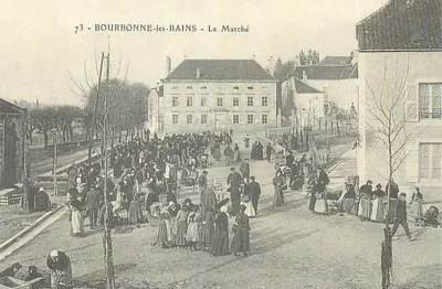 Bourbonne-les-Bains — A Praça — 73