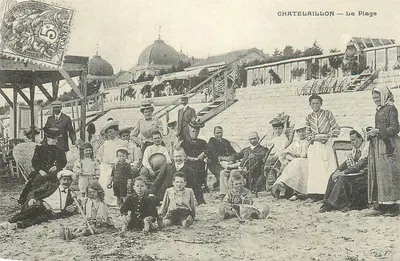 Châtelaillyon — A Praia — Editor: C. P. G. (número de série ilegível)