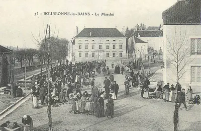 Bourbonne-les-Bains - O Mercado — editor anônimo, n° 73