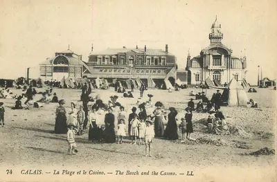 Calais — La Plage et le Casino — LL