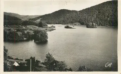 Lac de Cap — widok panoramiczny — Cap