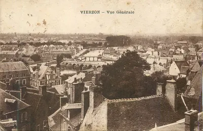 VIERZON — Vista Geral — G. C. Lepetit, n° 7807