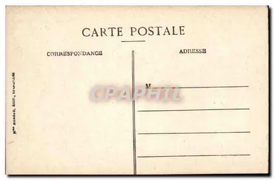 Versalhes — Palácio do Petit Trianon — Editor Morel, Toulouse — Verso