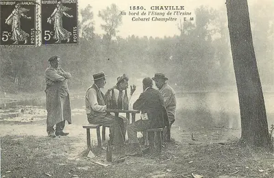 Chaville — À beira do Lago da Ursine — Cabaret Champêtre E M