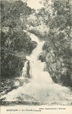 Mortain — A Grande Cascata — Edição Leparmentier em Mortain