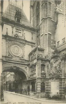 Rouen — A Grande Relógio — C.V. 458