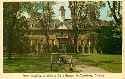 Edifício Wren, Colégio William & Mary — Williamsburg, Virgínia
