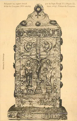 Relíquias em prata (século XIII) — Abadia de Conques — Edição do Pôlerimage