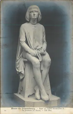 La Giovinezza di Dante — Museo del Luxembourg — René de Saint-Marceaux