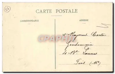 NANCY - Ayuntamiento (siglo XVIII) — Imprentas Unidas, Nancy — Reverso
