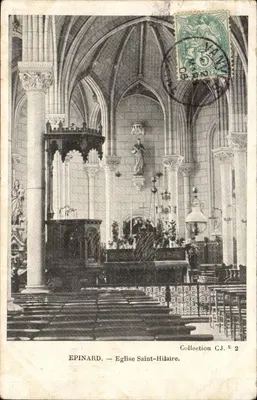 Epinard — Igreja de São Hilário — Coleção C.J. × 2