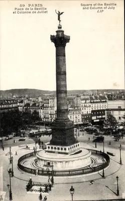 Praça da Bastilha — Coluna de Julho — Edições Artísticas LIP n°59