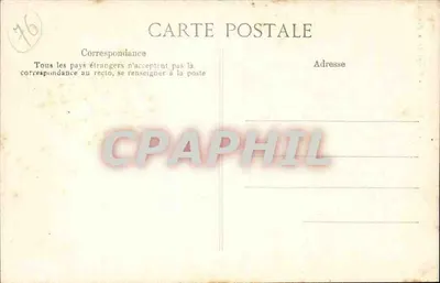 Rouen - Estátua da Pucelha — editor desconhecido, n° 100 — Verso