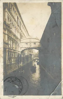Ponte dei Ponsi — Veneza — editor desconhecido, n° de série 514