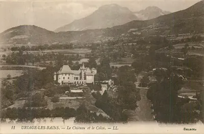 Uriage-les-Bains — O Castelo e o Colônia — LL. — Selecta