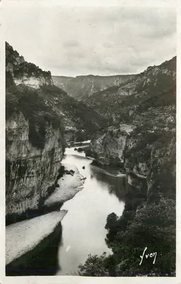 Gorges do Tarn — vista panorâmica — Yvon, n° 2017