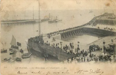 Le Havre — Os Quebramar e o Porto Anterior — LL.