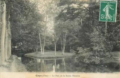 Coye (Oise) — O Parque da Rainha Branca — Vignard em Coye - Edição reservada