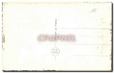 Mulher elegante — retrato — P-C Paris n° 6016 — Verso