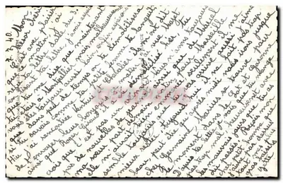 Um casal ao ar livre — texto impresso no frente — editor PC Paris n° 5189/3 — Verso