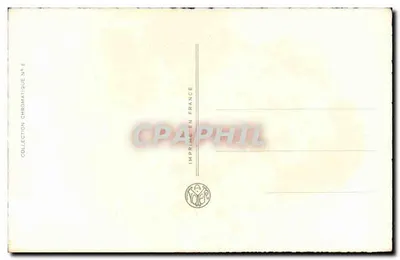 Casal amoroso — poema 'Tes Yeux' — Coleção Cromática N°6, impressa na França — Verso