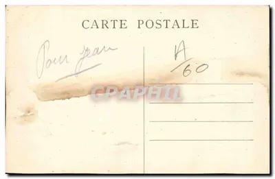 Statua księcia Orléans w dziedzińcu zamku — PierreFonds (Oise) — Edit Bourson, Compliène, nr 531 — Rewers