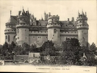 PierreFonds — Le Château — Côté Nord — J. Denis, Edit.