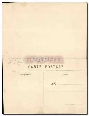 PierreFonds — Le Château — Côté Nord — J. Denis, Edit. — Verso