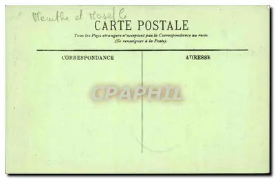 NANCY — De Kathedraal en de Grille van Jean Lamour — n°30 — Achterkant