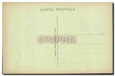 Zamek Cordès — Piekny krajobraz Auvergne — Ideal — Rewers
