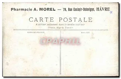 Loing w Morecie — widok mostu i rzeki z bykami — M.S.B. 05 — Rewers
