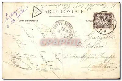 Rouen — Lembrete de Rouen — C.V.-1 — Verso