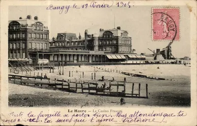 Le Havre — O Casino Frascati — editor não visível, número de série não visível