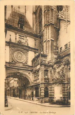 Rouen — A Grande Relógio — C.F. 458
